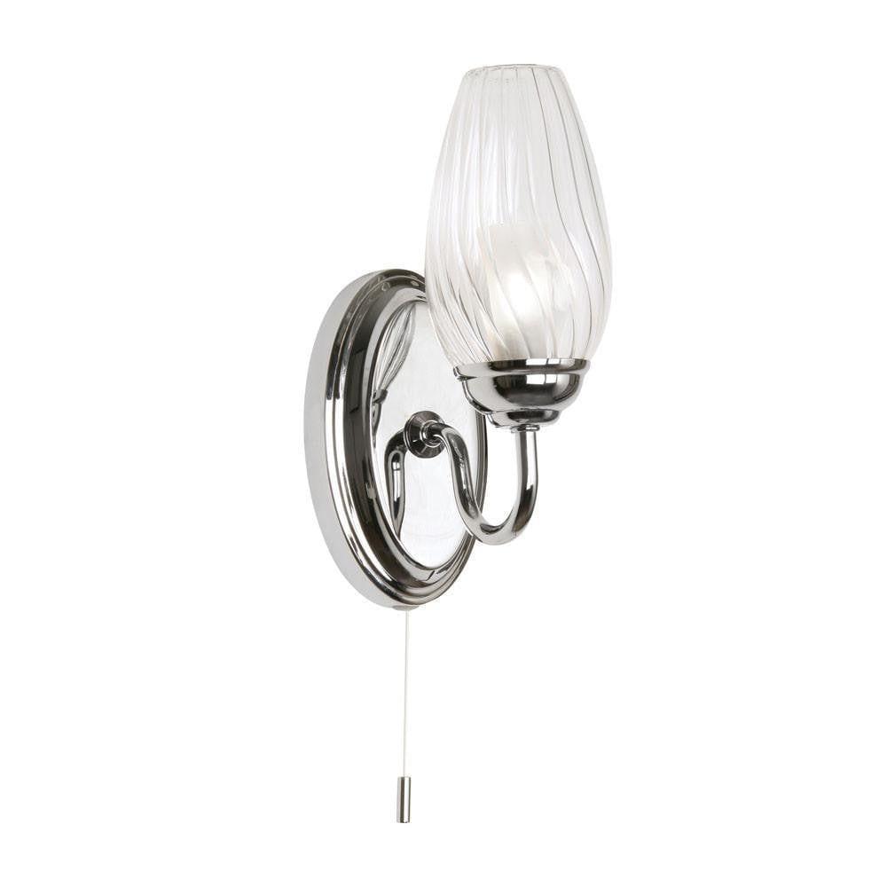 Sater Chrome Finish Bathroom Wall Light-warehouse-clearance-020426