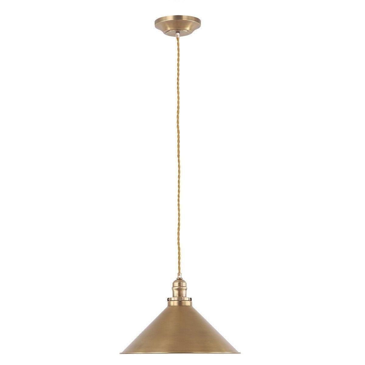 Elstead Provence Aged Brass Pendant Ceiling Light-warehouse-clearance-140826