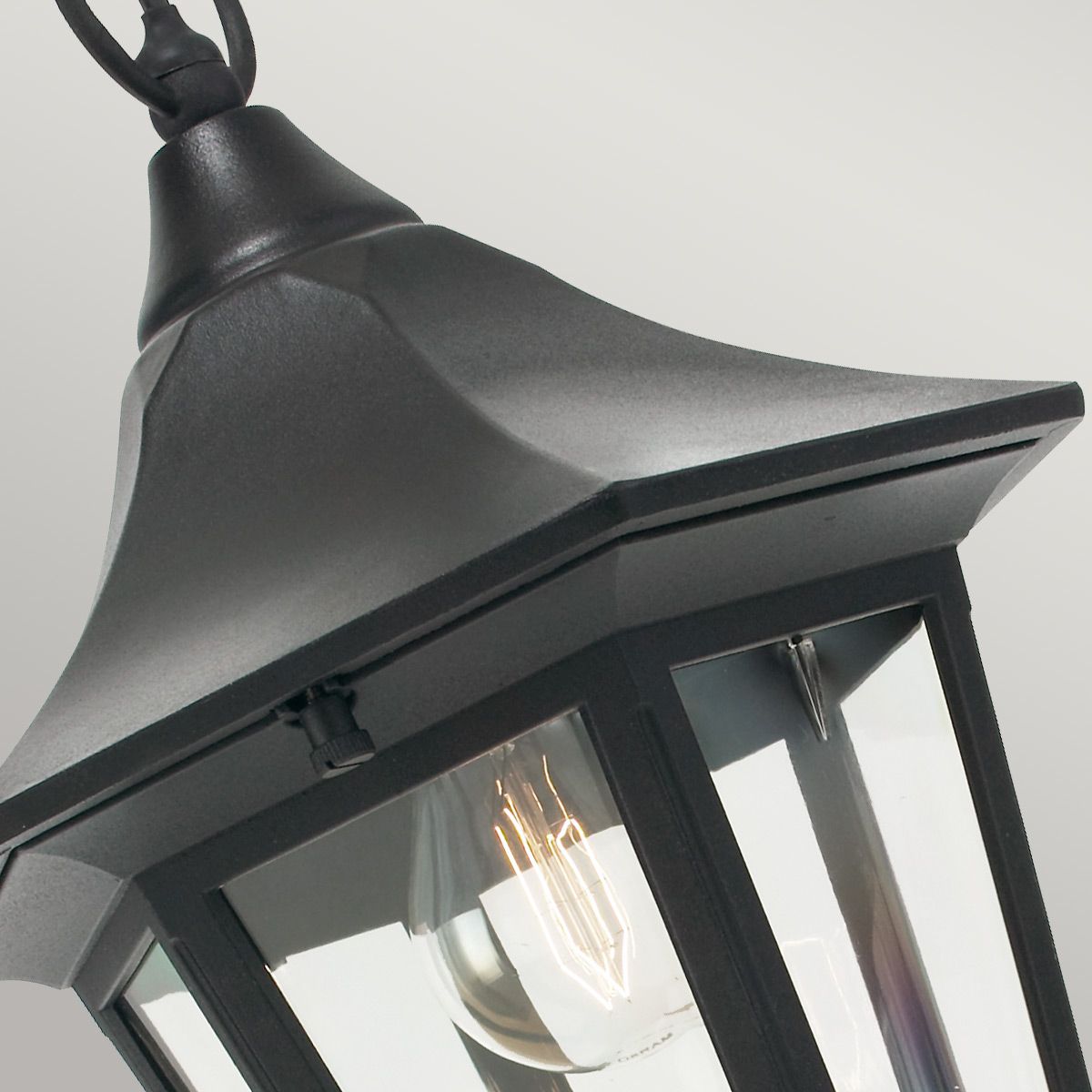 Elstead Valencia Black Outdoor Pendant Light