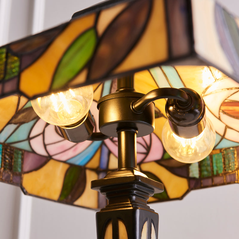 Interiors 1900 Willow Tiffany Table Lamp