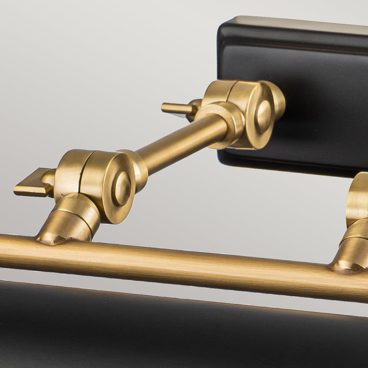 Winchfield Brass & Black Large Picture Light