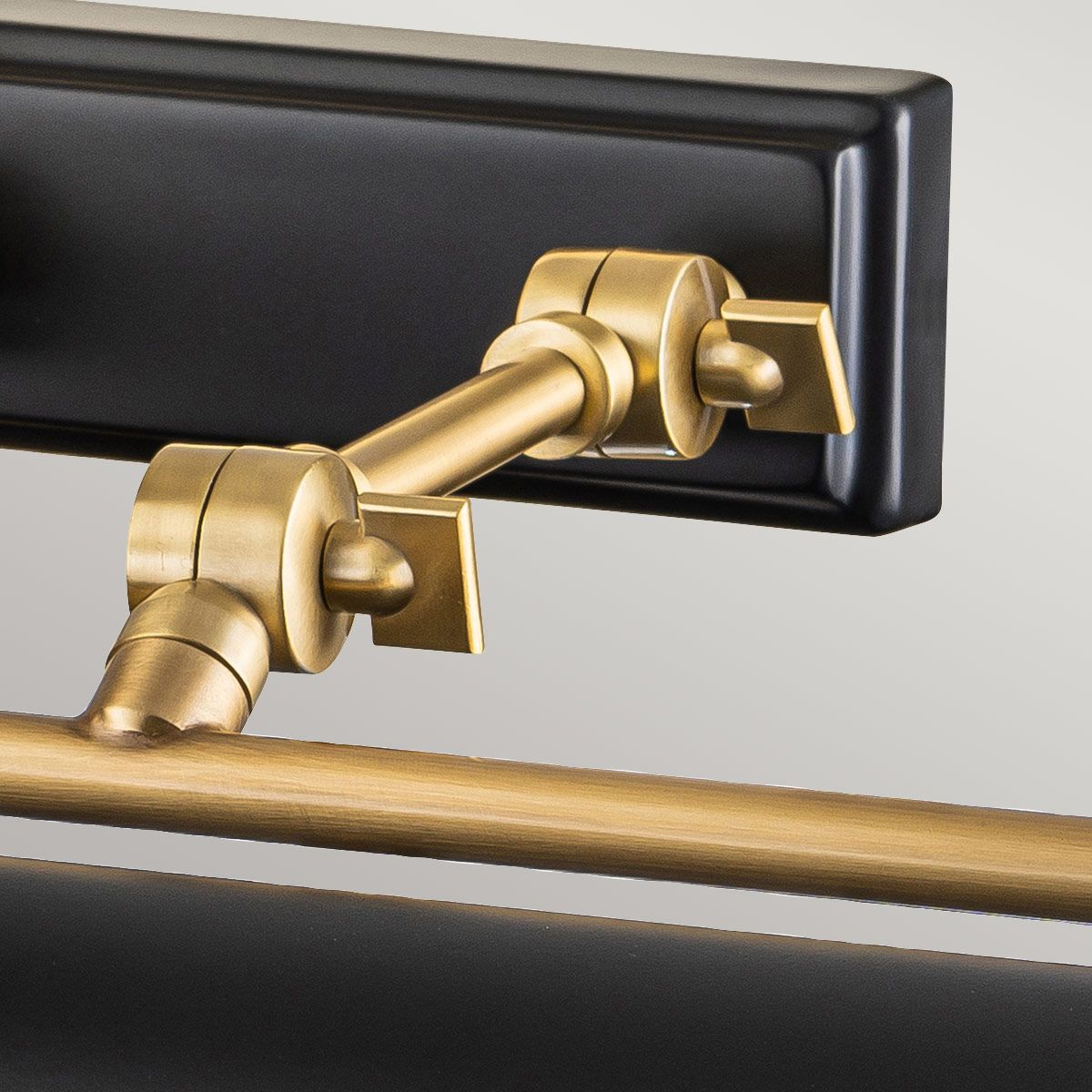 Winchfield Brass & Black Large Picture Light