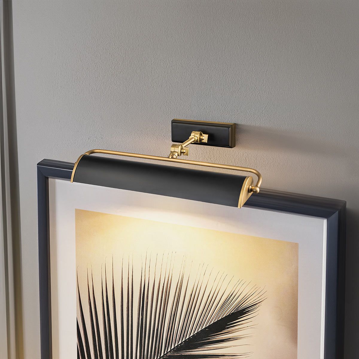 Winchfield 2 Light Medium Black Picture Light