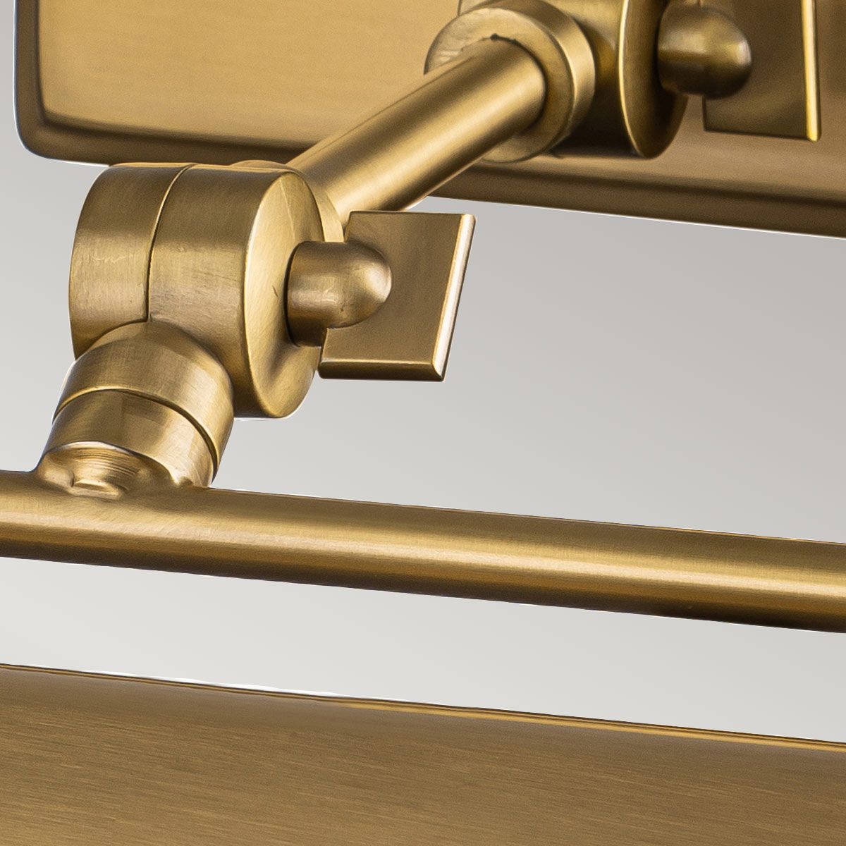 Winchfield 2 Light Medium Brass Picture Light