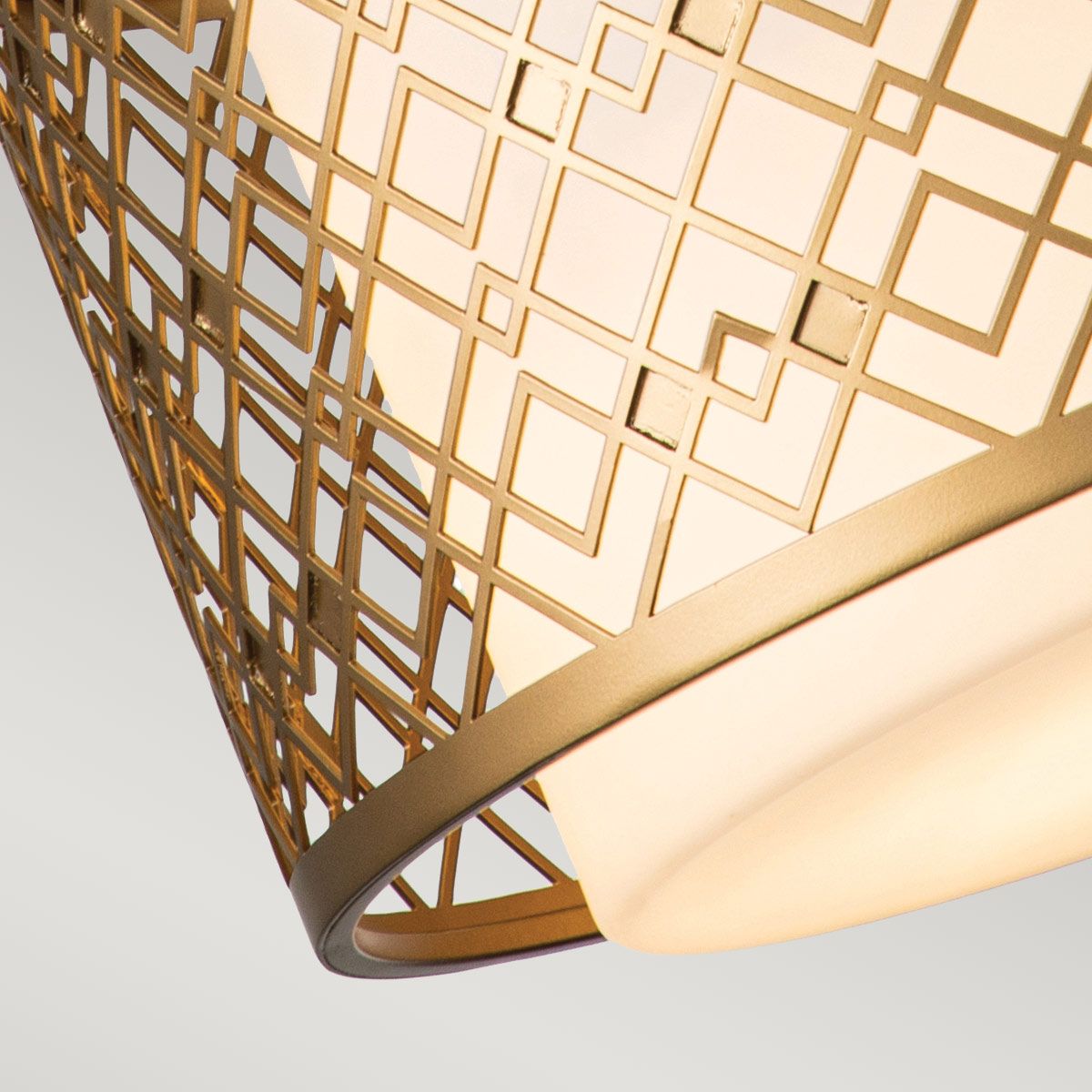 Ziggy Lacquered Gold Medium Ceiling Pendant Light