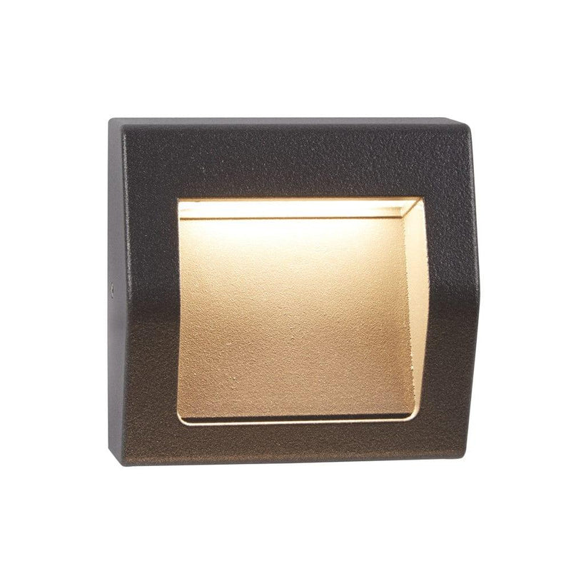 Searchlight Ankle Outdoor Small LED Dark Grey Wall Fitting