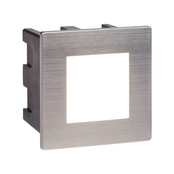 Ankle LED Stainless Steel Square Outdoor Recessed Wall light