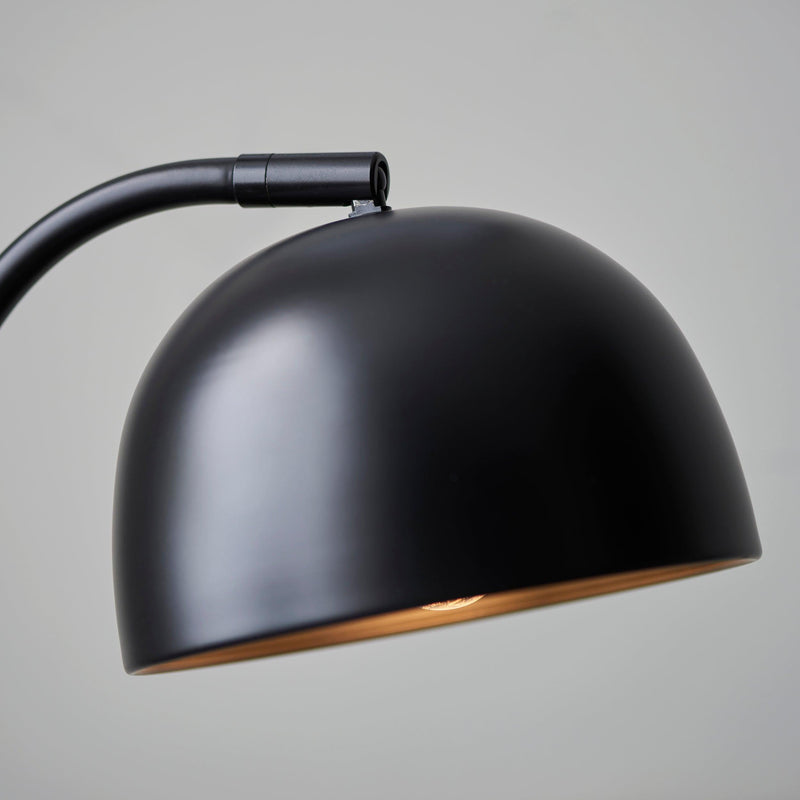 Living Lighting Trindle Black Domed Table Lamp