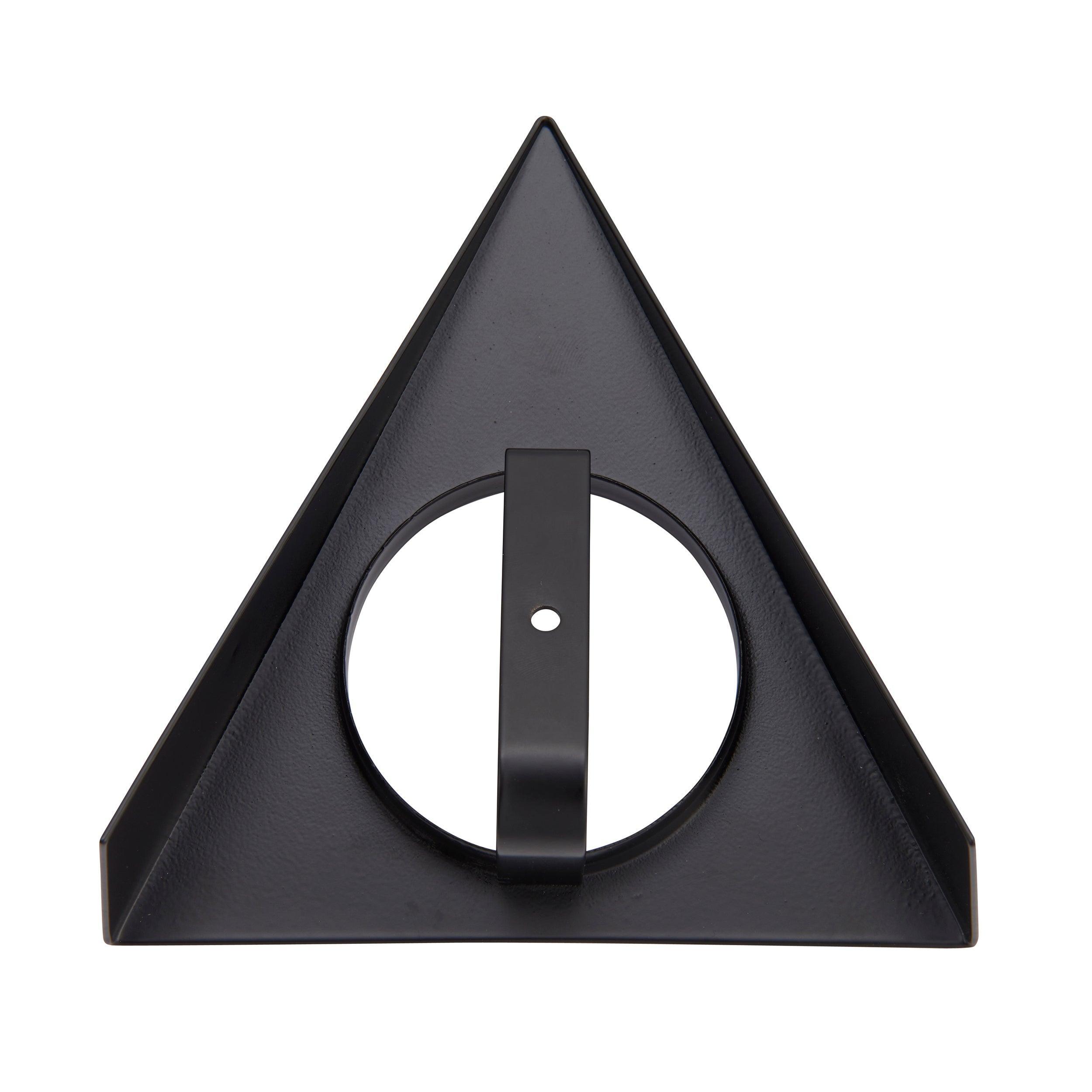 nyx cct black triangular cabinet light 2 5w by saxby lighting, close up image 232