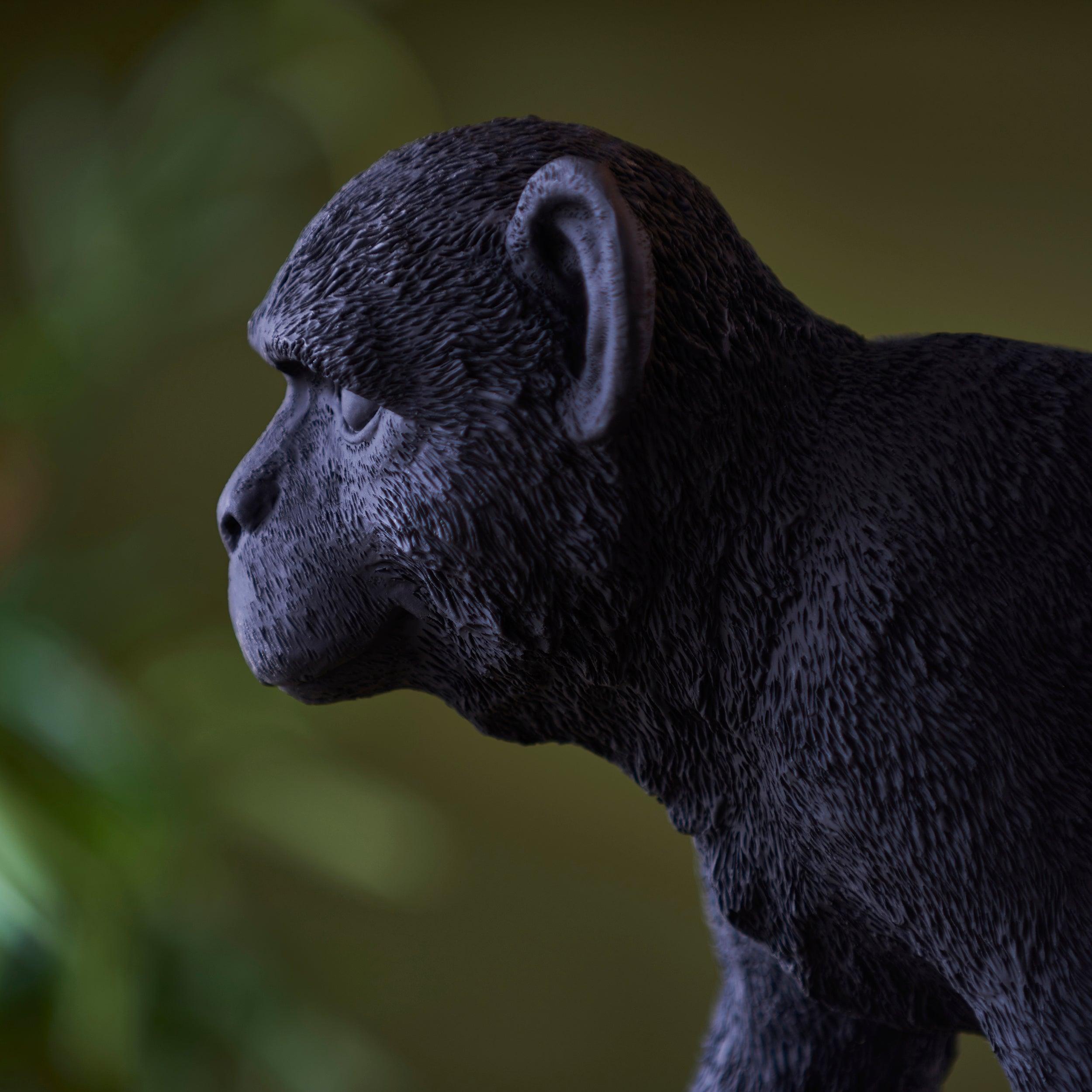 Capuchin Monkey Table Lamp - Black-Endon Lighting-Living-Room-Tiffany Lighting Direct-[image-position]