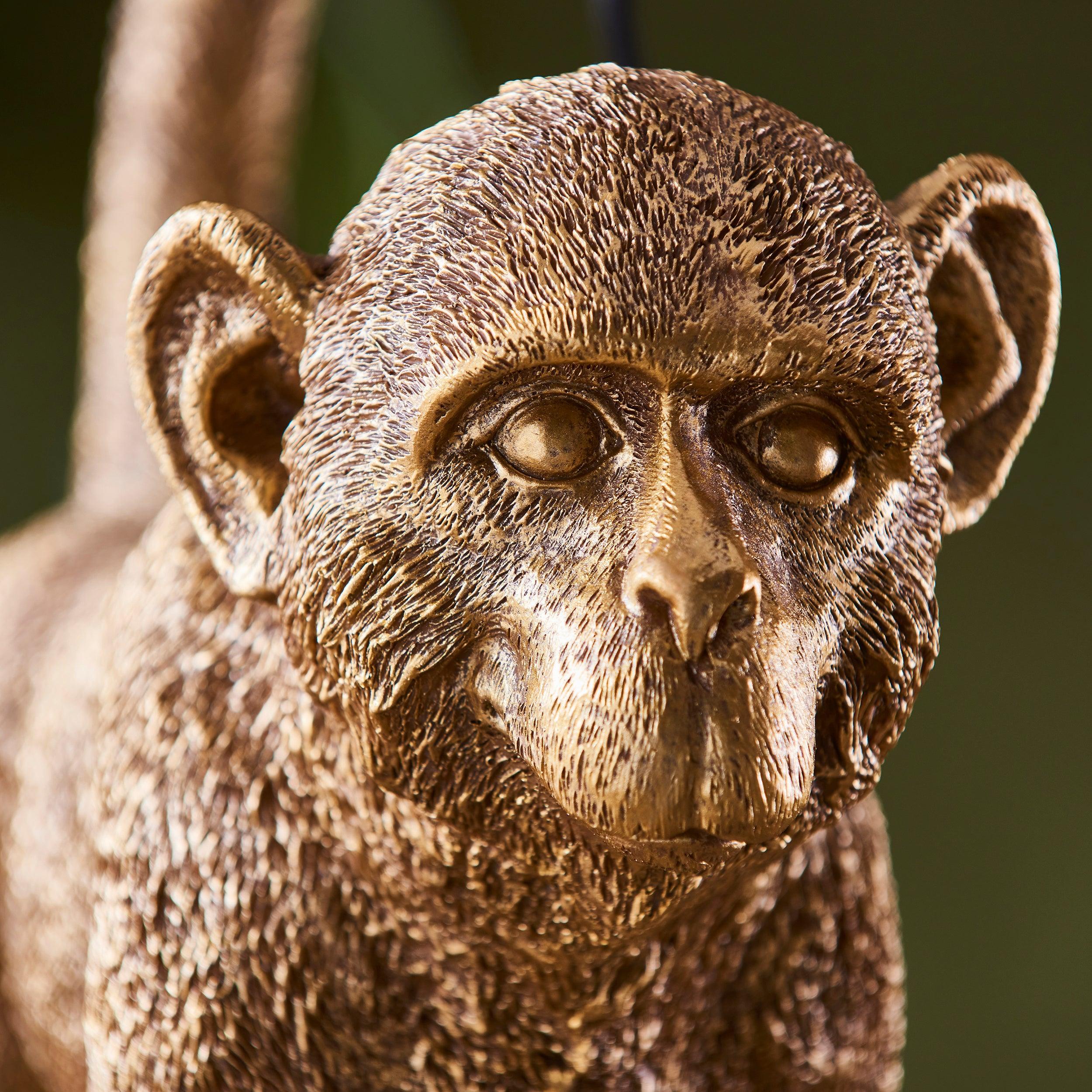 Capuchin Gold Monkey Table Lamp-Endon Lighting-Living-Room-Tiffany Lighting Direct-[image-position]