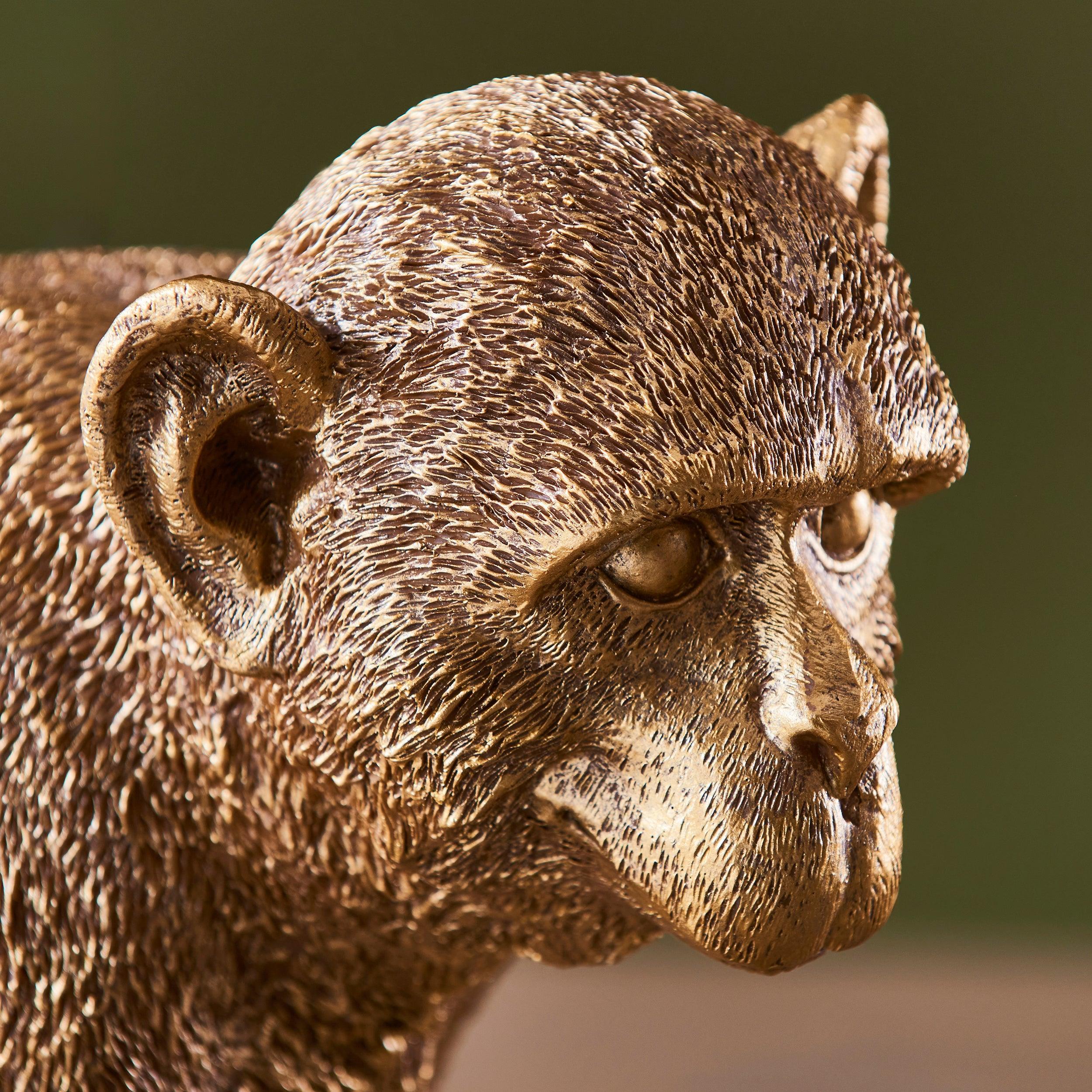 Capuchin Gold Monkey Table Lamp-Endon Lighting-Living-Room-Tiffany Lighting Direct-[image-position]