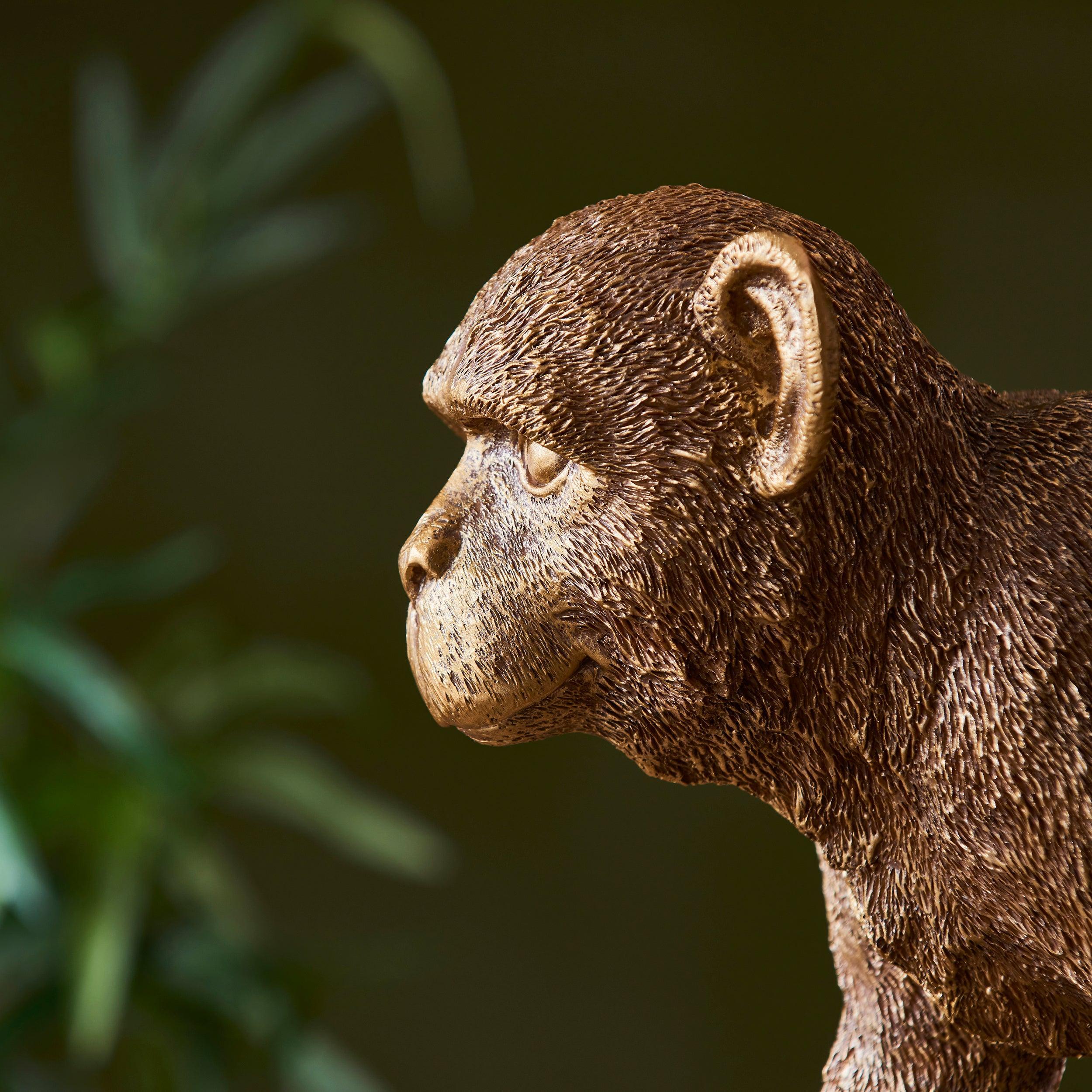Capuchin Gold Monkey Table Lamp-Endon Lighting-Living-Room-Tiffany Lighting Direct-[image-position]