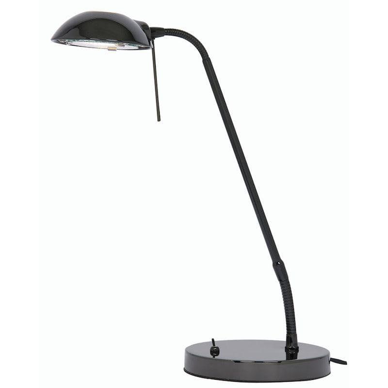 Oaks Metis Black Chrome Table Lamp 1