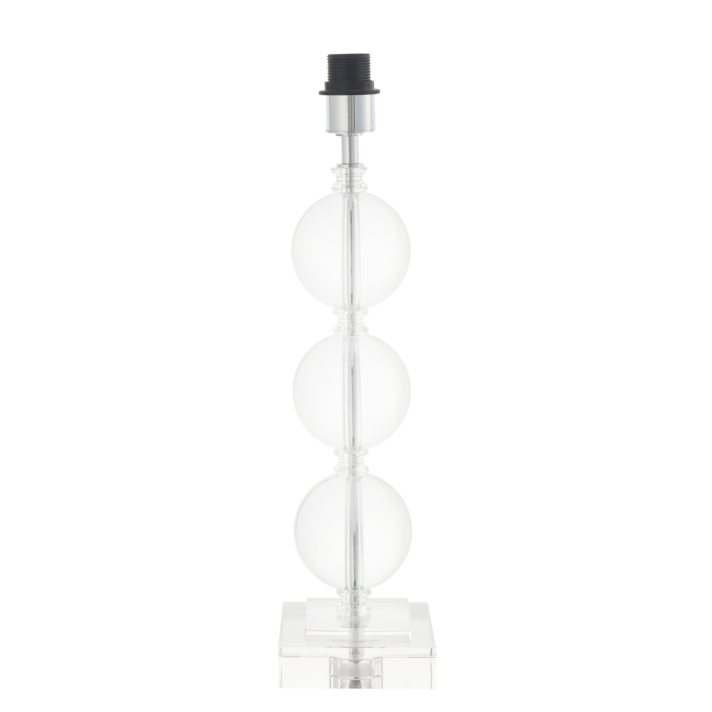 Trebor Crystal Glass Table Lamp Base-Living Lights-Living-Room-Tiffany Lighting Direct-[image-position]