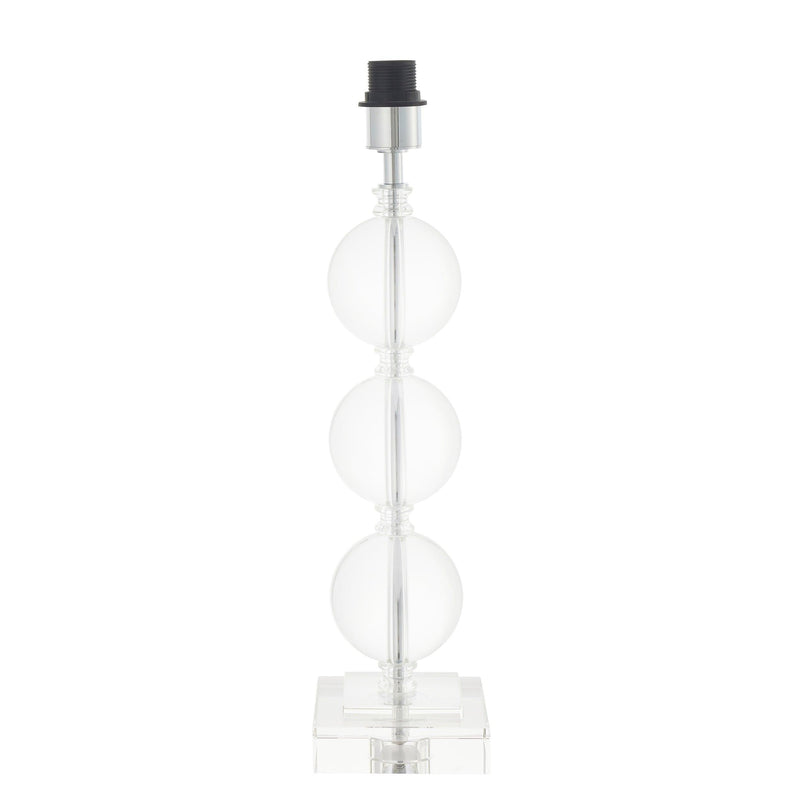 Trebor Crystal Glass Table Lamp Base