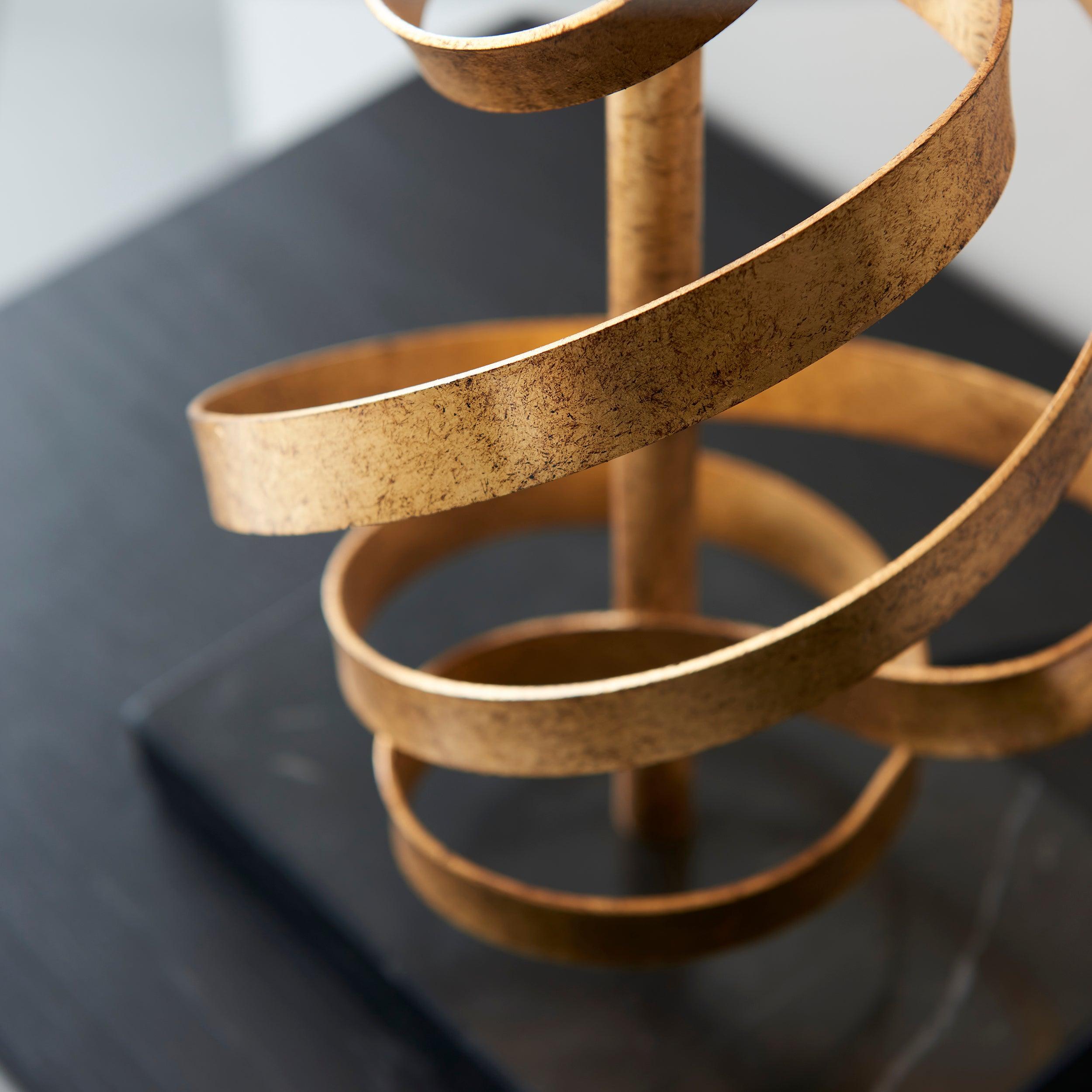 Harleston Gold & Black Marble Table Lamp - Ivory Shade-Living Lights-Living-Room-Tiffany Lighting Direct-[image-position]