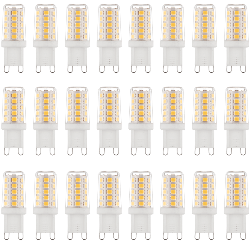 24 x G9 LED Non-Dimmable Light Bulb 2.3W Warm White