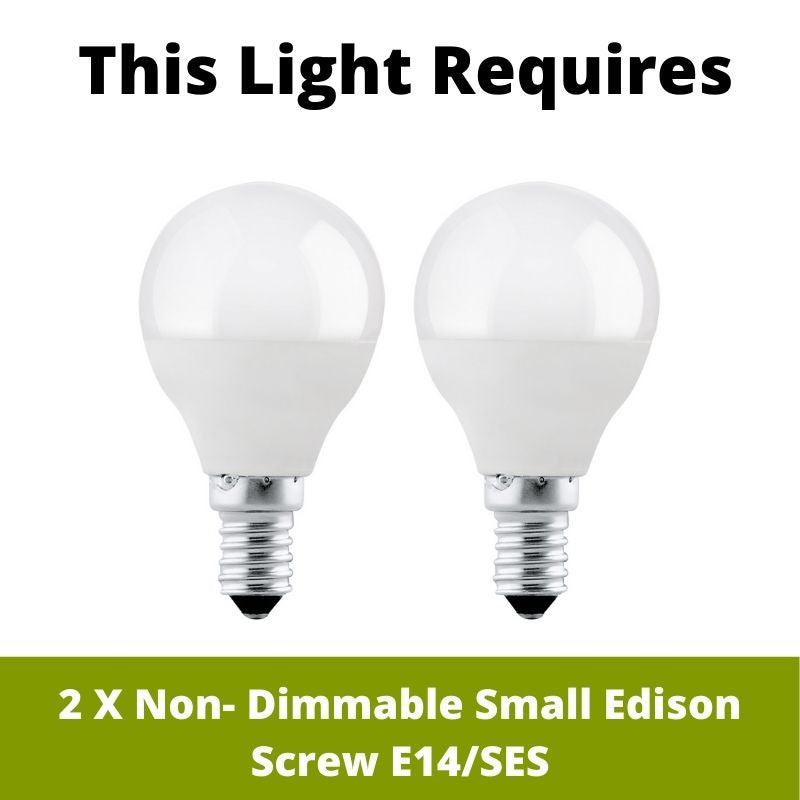 Endon Nixon Twin Arm Bright Nickel Floor Lamp 60804 by Endon Lighting 2