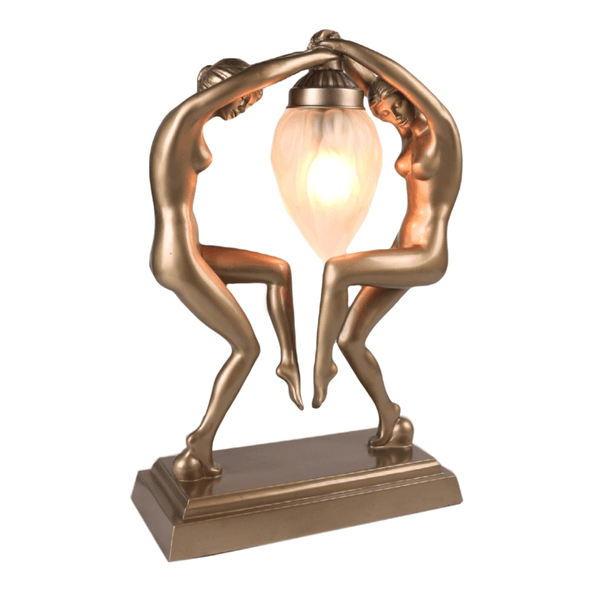 Gemini Art Deco Table Lamp 1