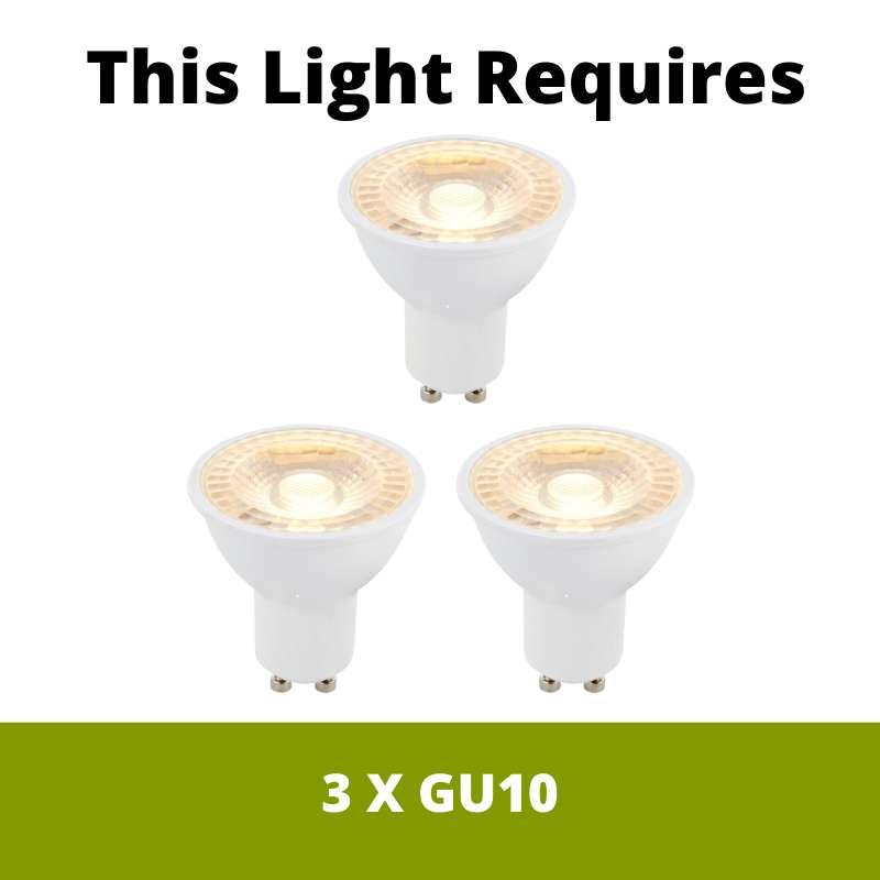 Xeno Triple White Adjustable Recessed Light 50W