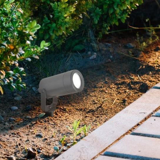 Searchlight Spikey Outdoor Grey Garden Spike Light