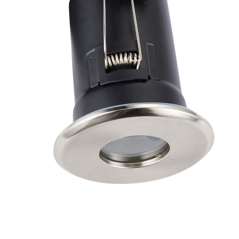 ShieldPLUS Nickel Recessed Ceiling Light IP65 50W