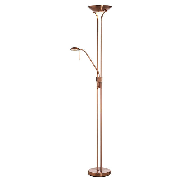 Mother & Child Dimmable Copper Floor Lamp