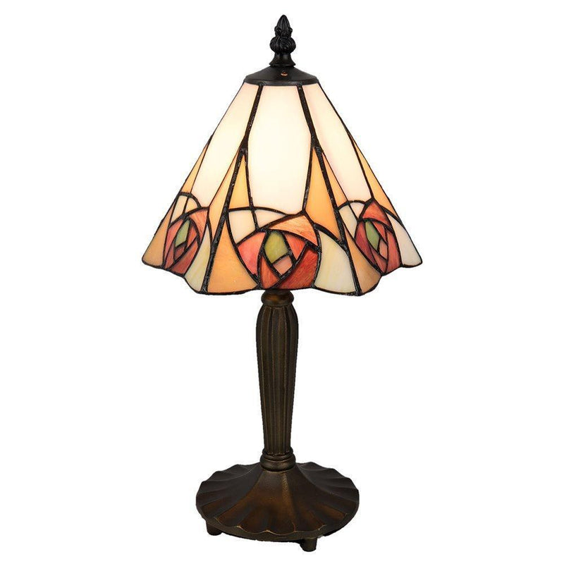 Empingham Tiffany Bedside Table Lamp - Tiffany Lighting Direct