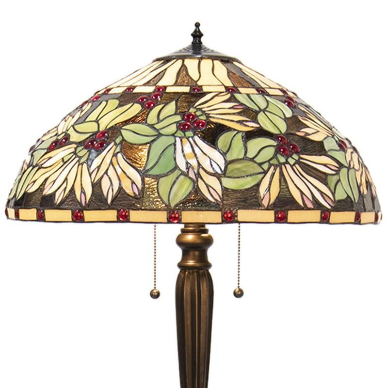 Castlegate Tiffany Floor Lamp close up