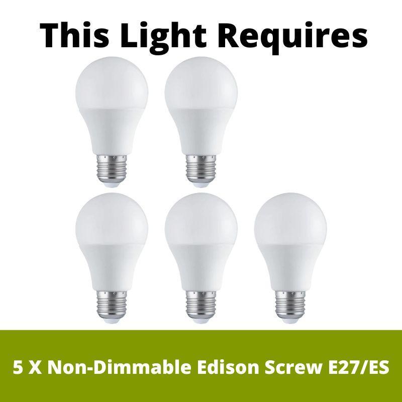 edan black gold decorated ceiling pendant LED Lamp Bulb Guide