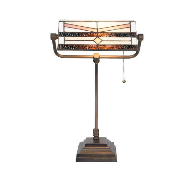 Neville Tiffany Bankers Lamp - Tiffany Lighting Direct