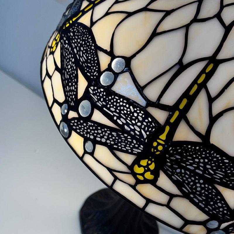 white tiffany table lamps