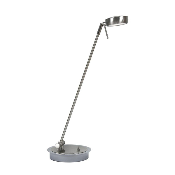 Oaks Lighting Orin LED Chrome Table Lamp - Dual Flexi Head