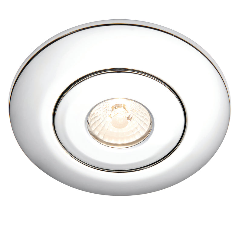 Converse Bezel Dimmable Chrome Recessed Light 50W