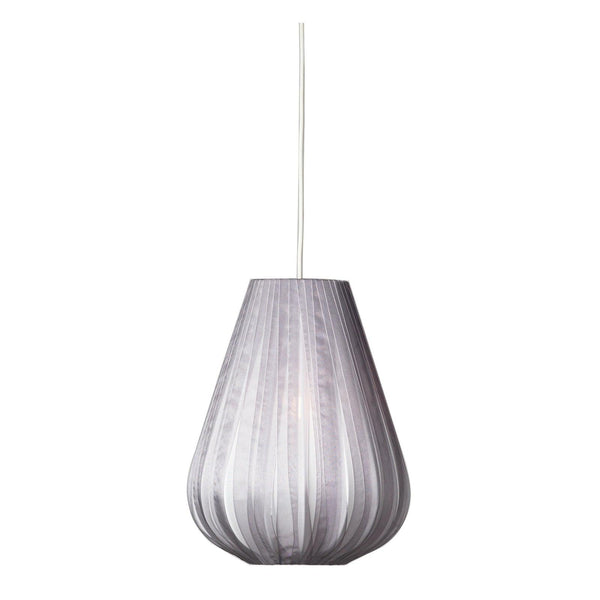 Det Soft Grey Organza Material Easy Fit Ceiling Lamp Shade