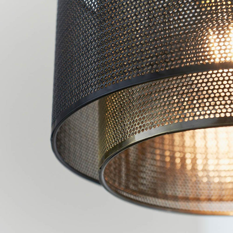 Endon Plexus 1 Brass Finish Lamp Shade