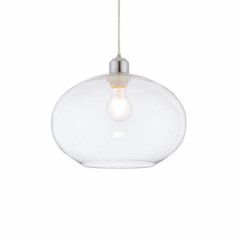 Dimitri 1 Light Clear Ceiling Pendant Light - shade only