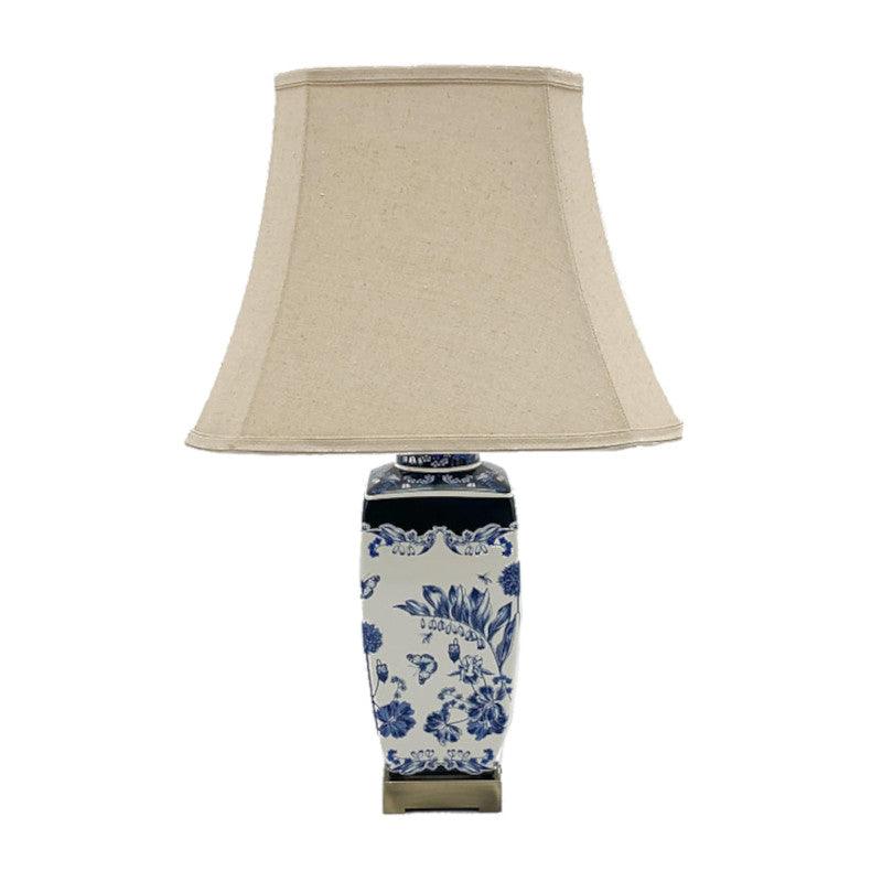 Bibury Blue Ceramic Table Lamp