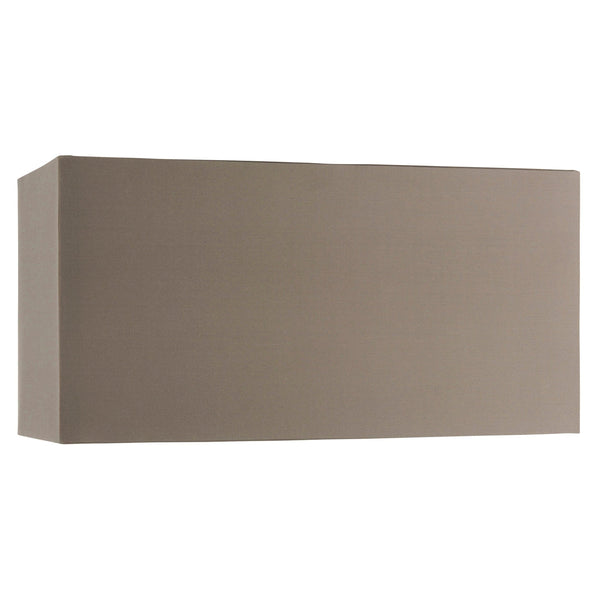Endon Cassier Large Rectangle Taupe Lamp Shade