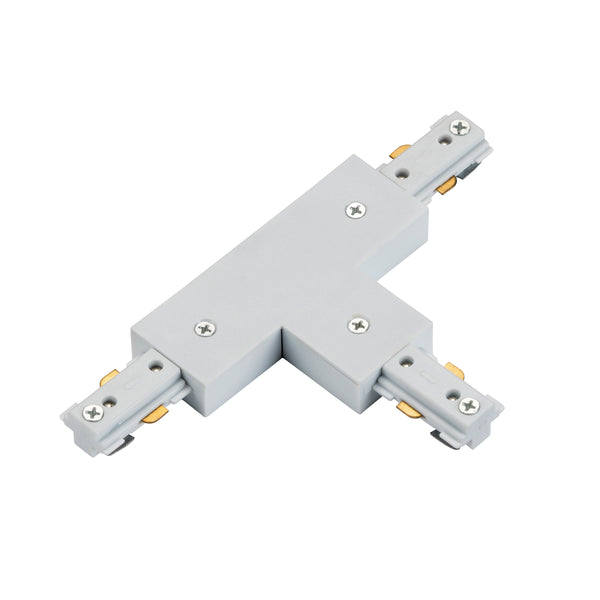 White Track T Connector