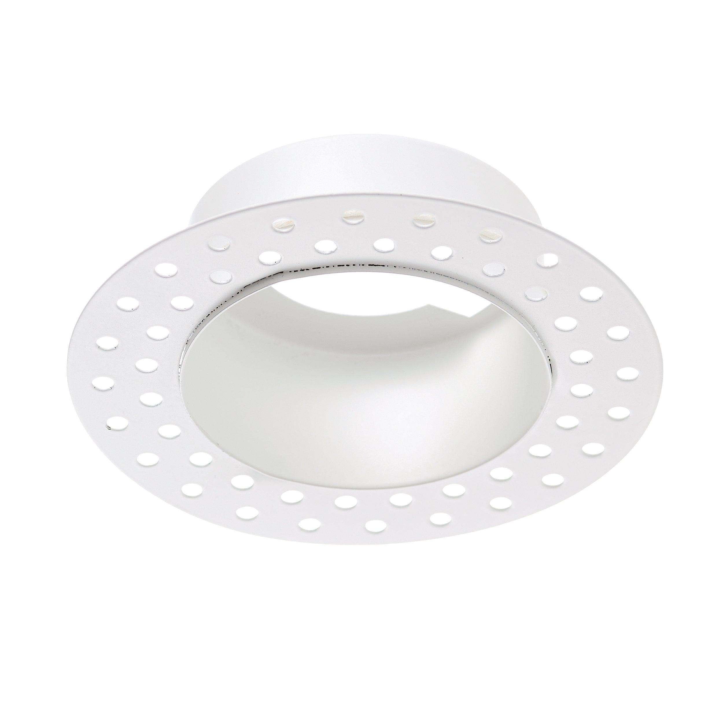 shieldeco trimless recessed ceiling light bezel roundby saxby lighting