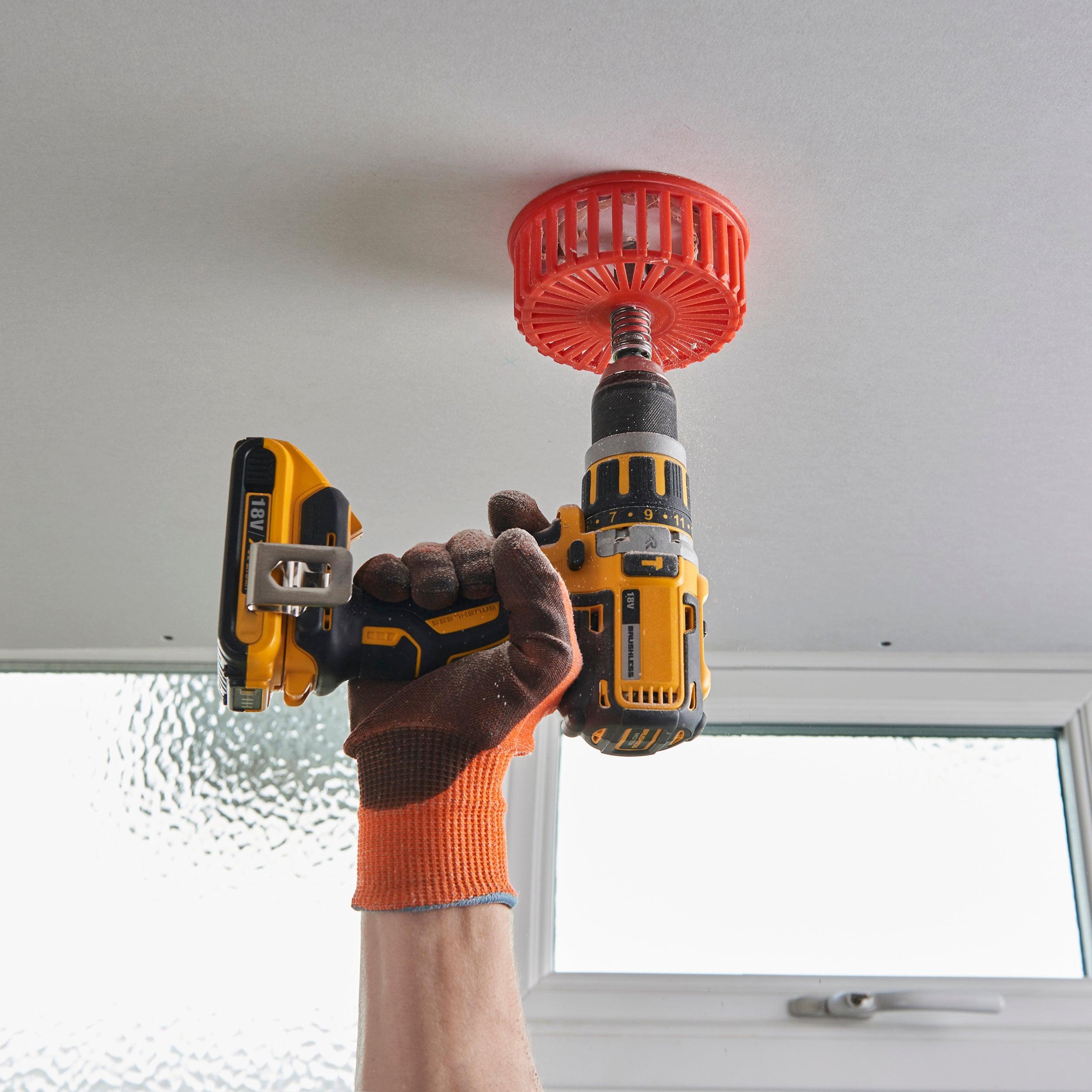 shieldeco trimless recessed ceiling light bezel round by saxby lighting, close up image 67