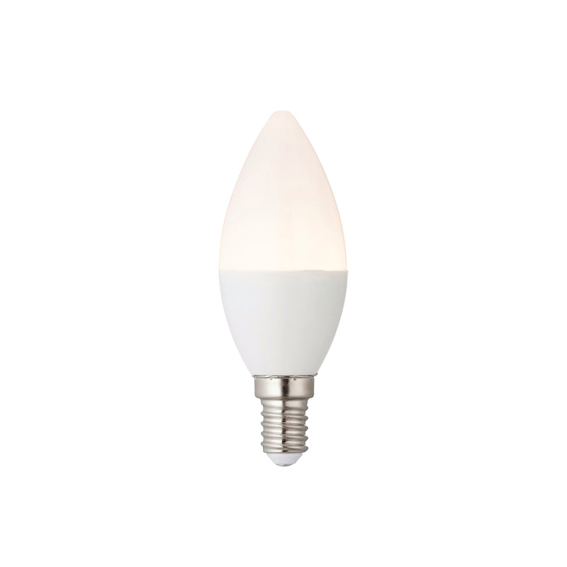 E14 LED Candle Dimmable Lamp Bulb 5.8W - Warm White