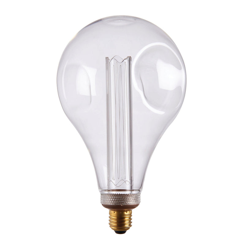 Dimple E27 Clear Globe 2.5w Fillament LED Light Bulb - 148mm