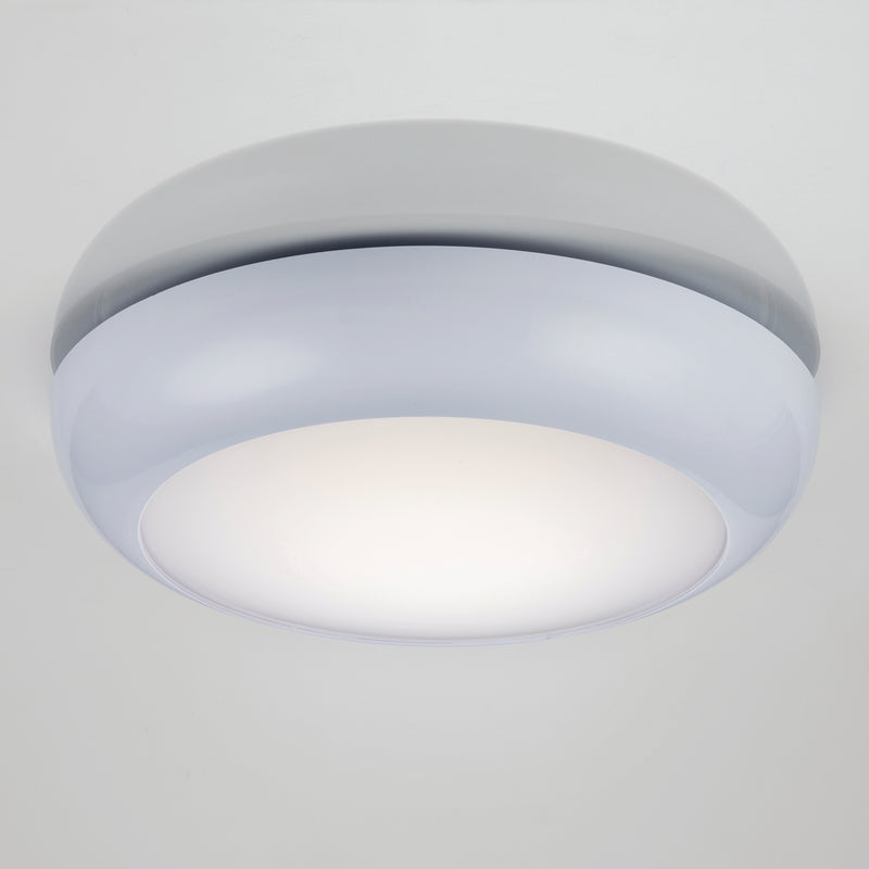 Forca LED White Outdoor Bulkhead Light IP65 12W - Cool White