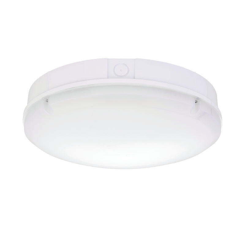 Forca White Outdoor Flush Bulkhead Light IP65 18W - CCT