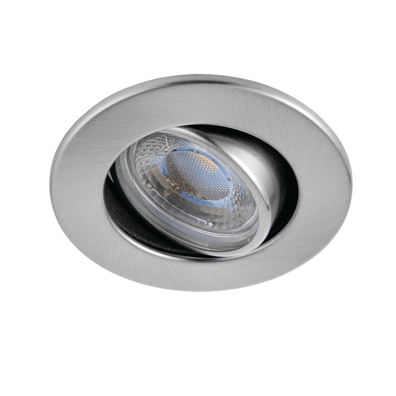 ShieldECO 800 Tilt Warm White Nickel LED Recessed Light 8.5W