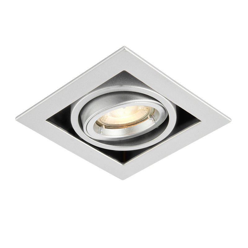 Garrix Silver Recessed Light 50W - Cool White