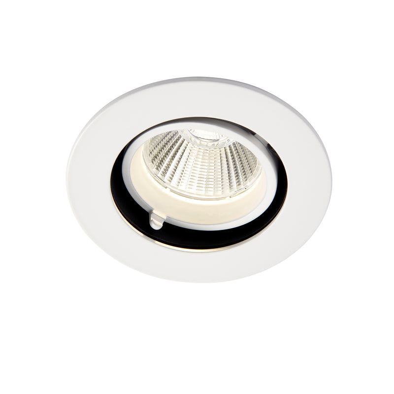Axial Cool White LED Recessed Downlight 9W